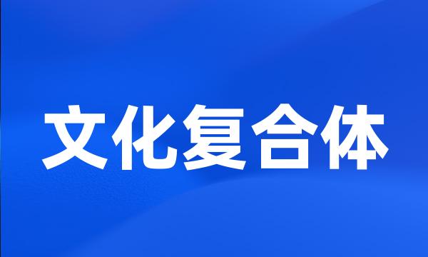 文化复合体