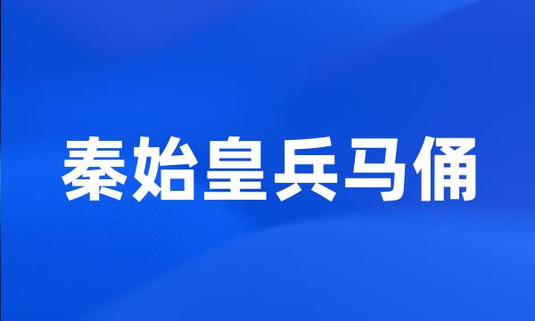 秦始皇兵马俑