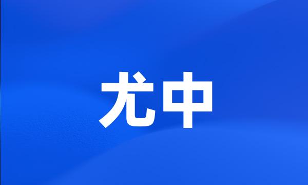 尤中