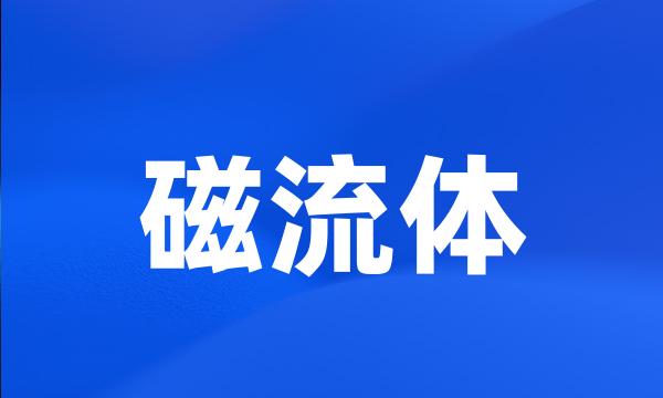 磁流体