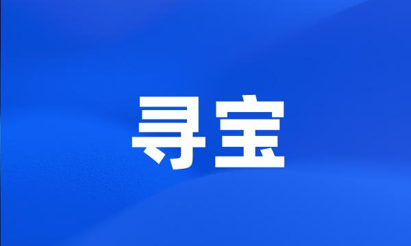 寻宝