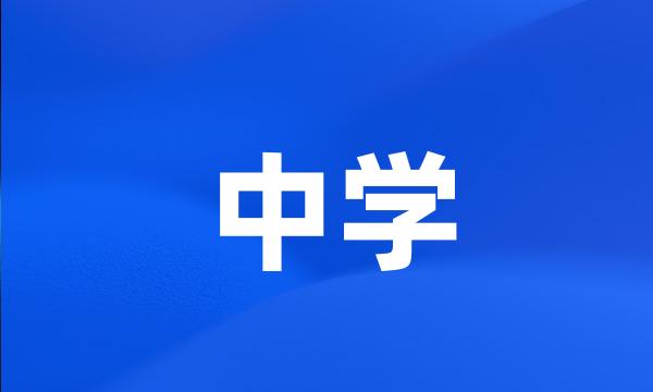 中学