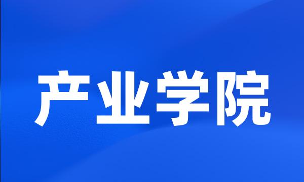 产业学院