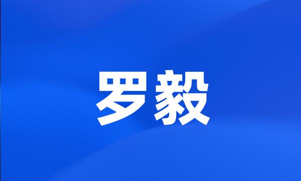 罗毅