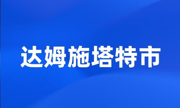 达姆施塔特市