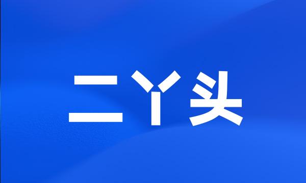 二丫头