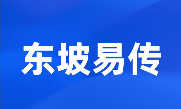 东坡易传