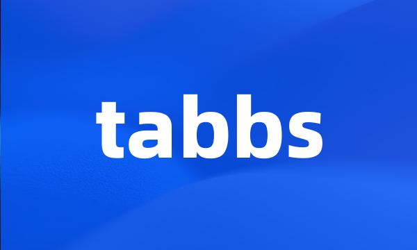 tabbs