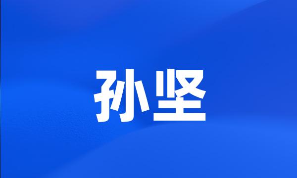 孙坚