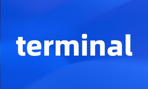 terminal