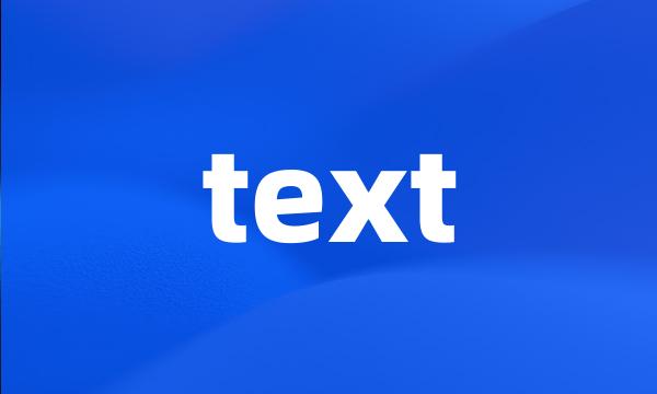 text