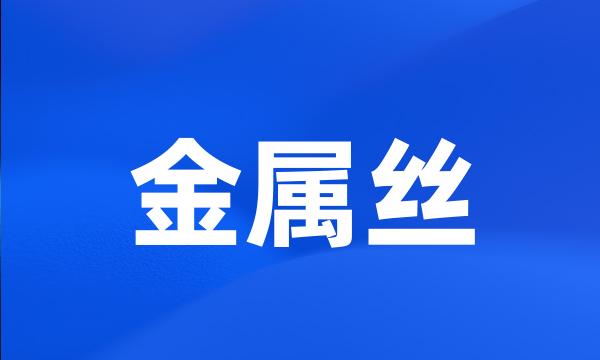 金属丝