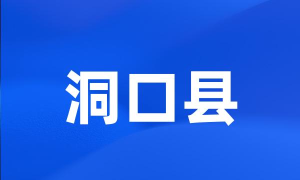 洞口县