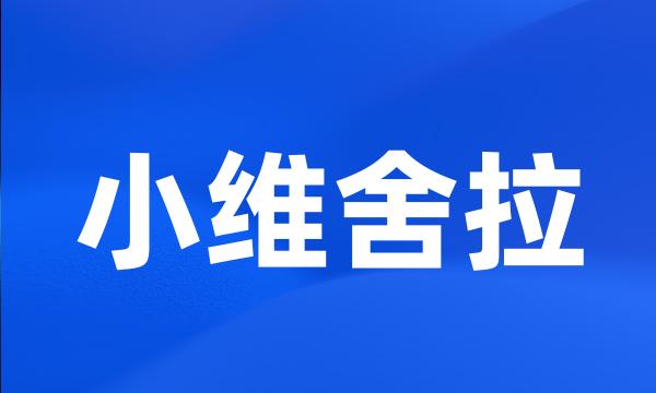 小维舍拉