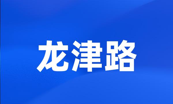 龙津路