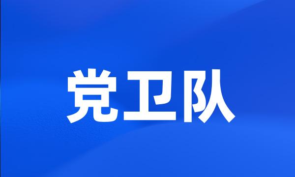 党卫队