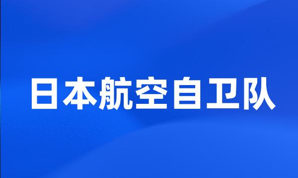 日本航空自卫队