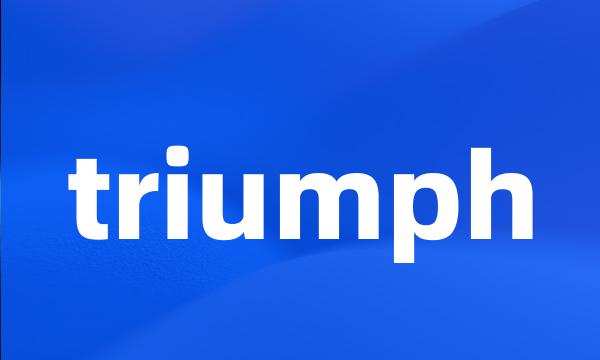 triumph