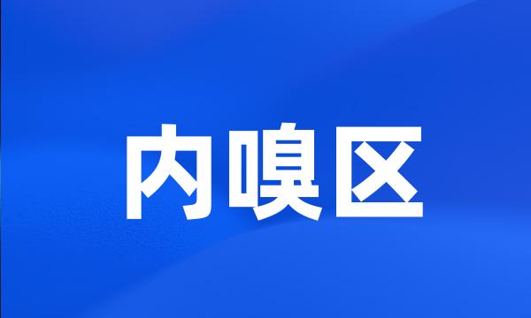 内嗅区