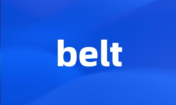 belt