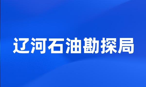 辽河石油勘探局