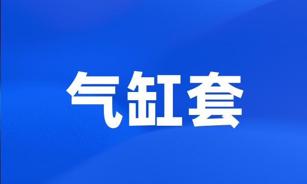 气缸套