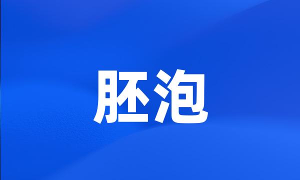 胚泡