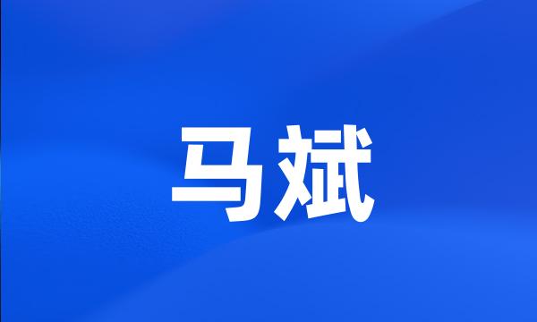 马斌