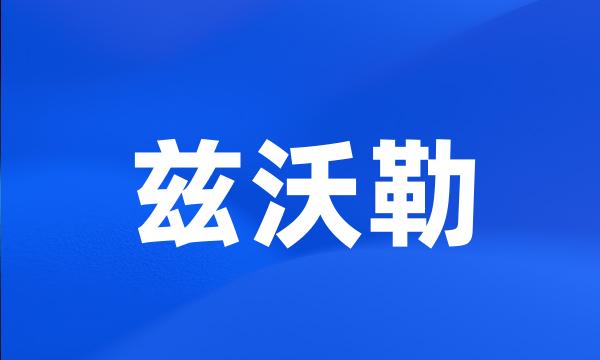 兹沃勒