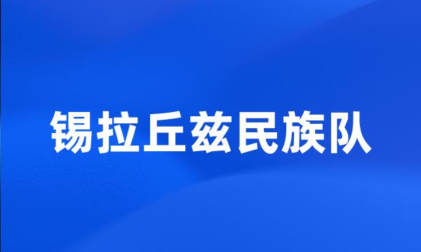 锡拉丘兹民族队