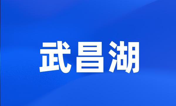 武昌湖