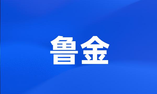 鲁金