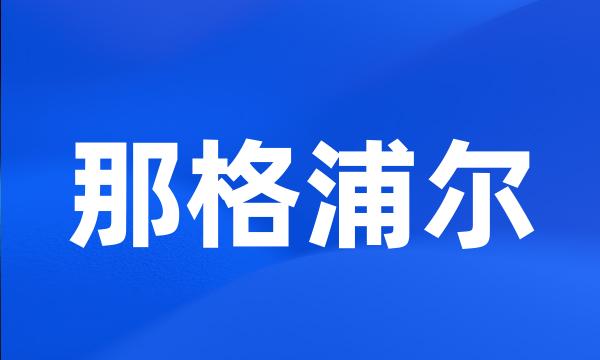 那格浦尔