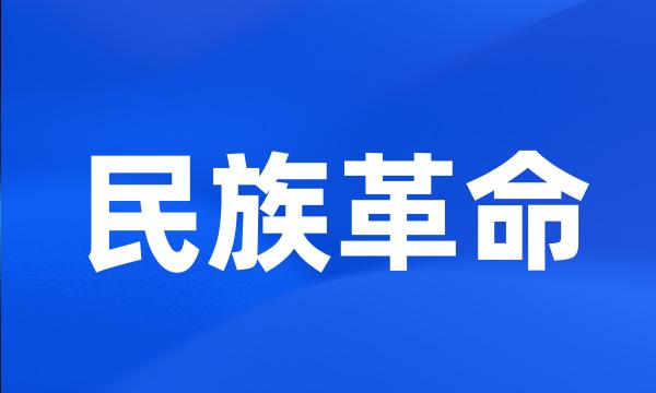 民族革命