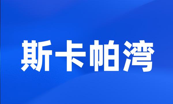 斯卡帕湾