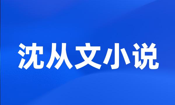 沈从文小说