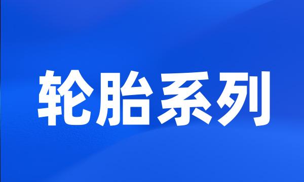 轮胎系列