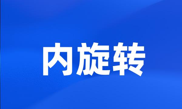 内旋转