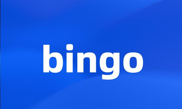 bingo