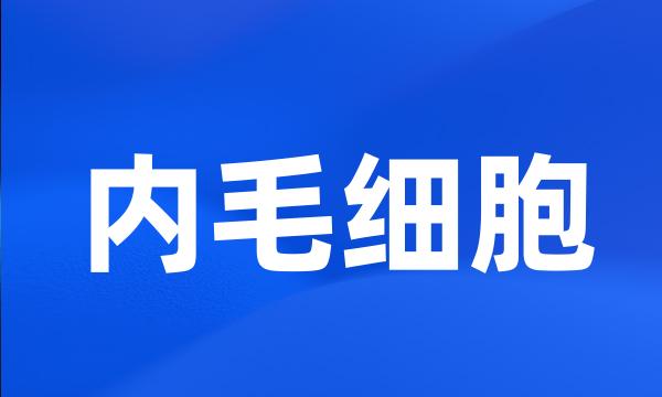 内毛细胞