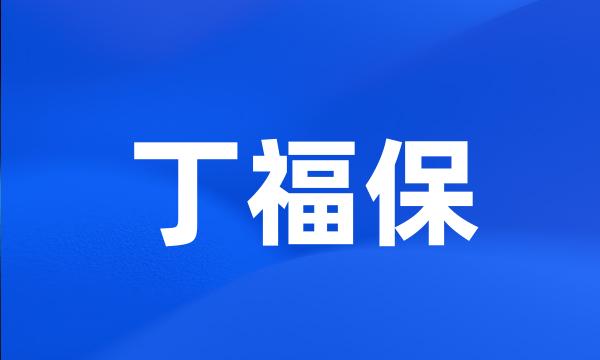 丁福保