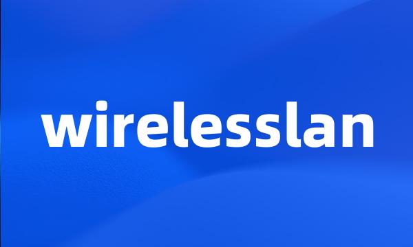 wirelesslan