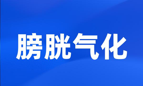 膀胱气化