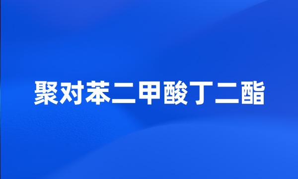 聚对苯二甲酸丁二酯