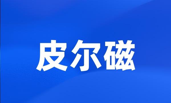 皮尔磁