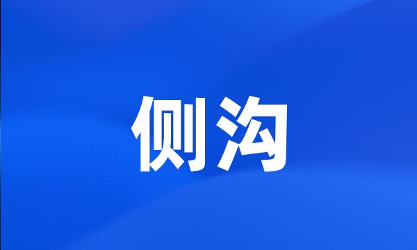 侧沟