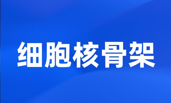 细胞核骨架