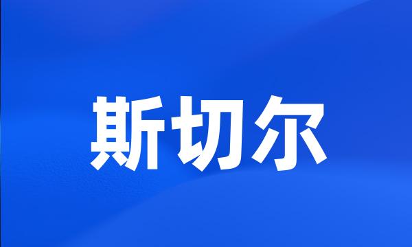 斯切尔