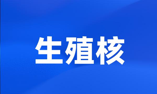 生殖核