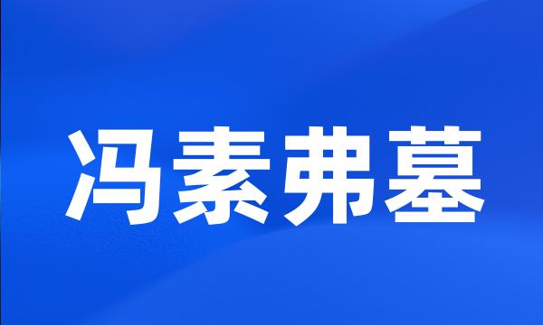 冯素弗墓